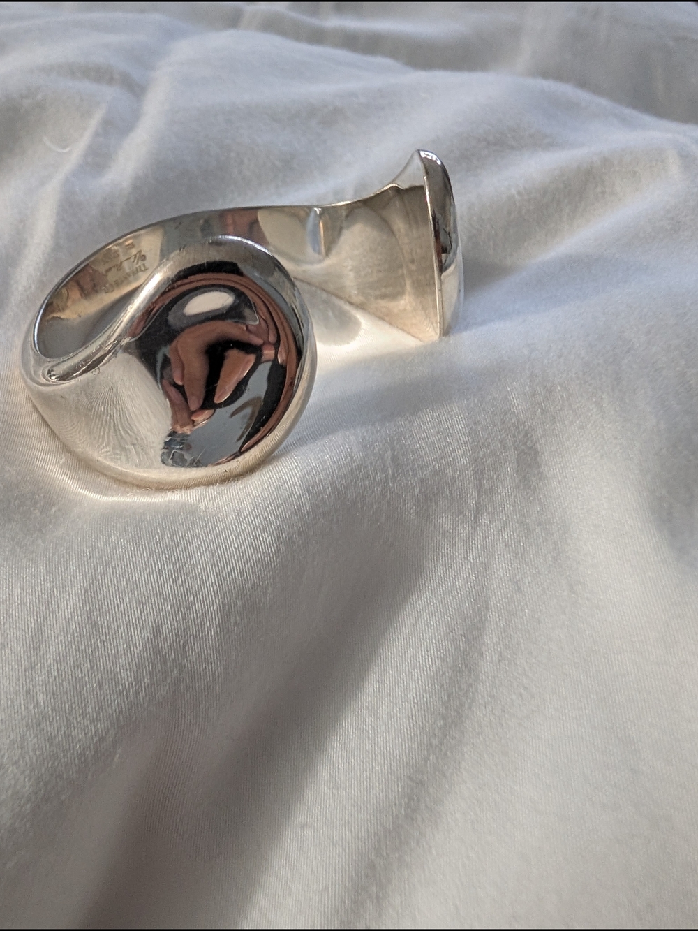 Tiffany & Co. Sterling Silver Cuff Bracelet - Shiny Silver - Picture 2 of 2